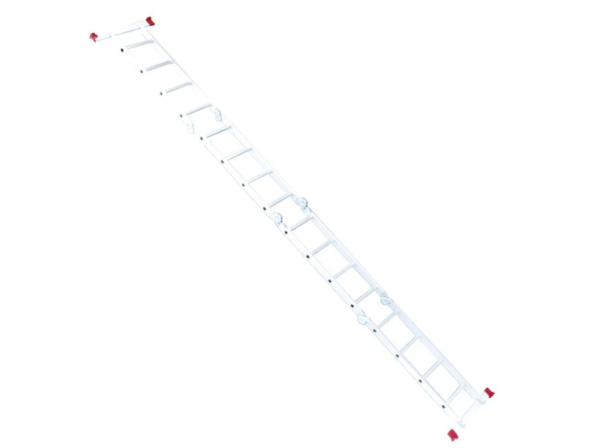 Лестница алюминиевая мультифункциональная трансформер 4*4 ступ., 4,7 м INTERTOOL LT-0029 