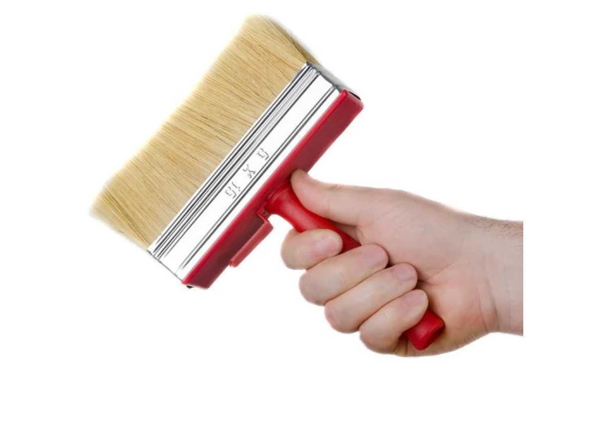 Макловиця 150*50 мм, пластикова ручка INTERTOOL KT-1820 