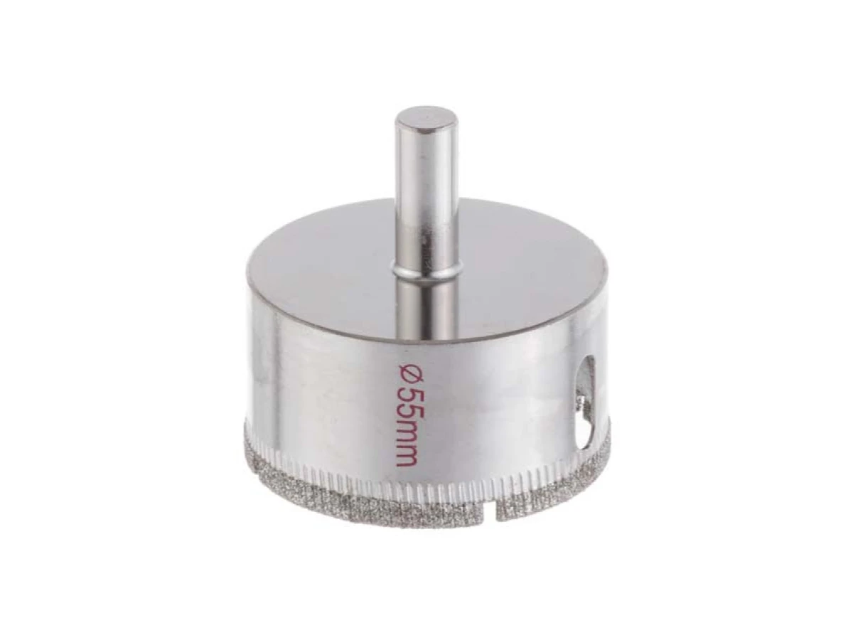 Коронка трубчаста по склу та кераміці 55 мм INTERTOOL SD-0370 