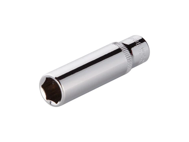 Головка шестигранна подовжена 1/4", 9 мм, Cr-V STORM INTERTOOL ET-0459 