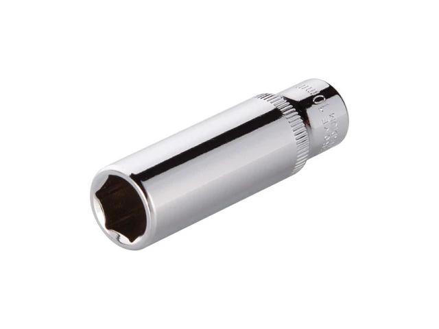 Головка шестигранна подовжена 1/4", 10 мм, Cr-V STORM INTERTOOL ET-0460 