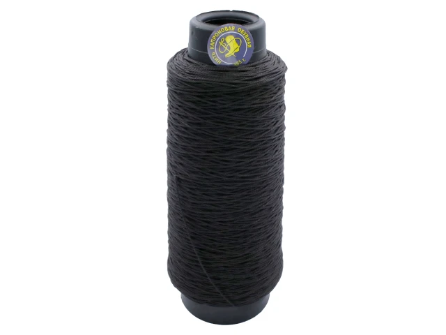 Нитка капронова (взуттєва) 1,2мм чорна 