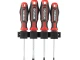 Набір викруток 4 од (SL5.0 * 100 мм, SL6.0 * 100 мм, PH1 * 100 мм, PH2 * 100 мм), STORM INTERTOOL VT-3434 