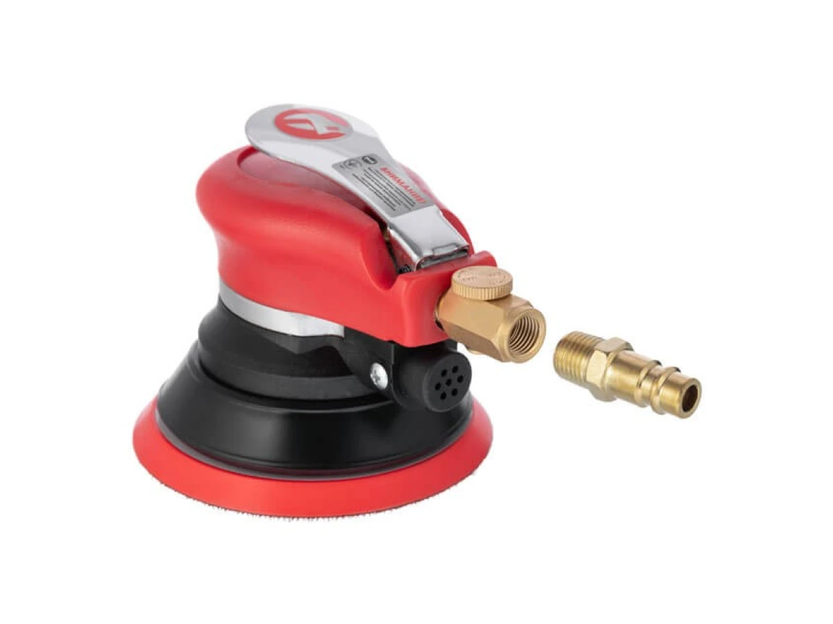 Шліфмашина пневматична ексцентрикова для оздоблювальних робіт INTERTOOL PT-1006 