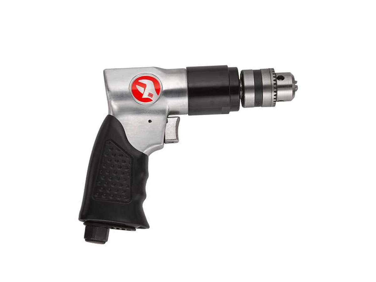 Дриль пневматичний з реверсом, патрон 1,5-10 мм, 3/8" INTERTOOL PT-0902 