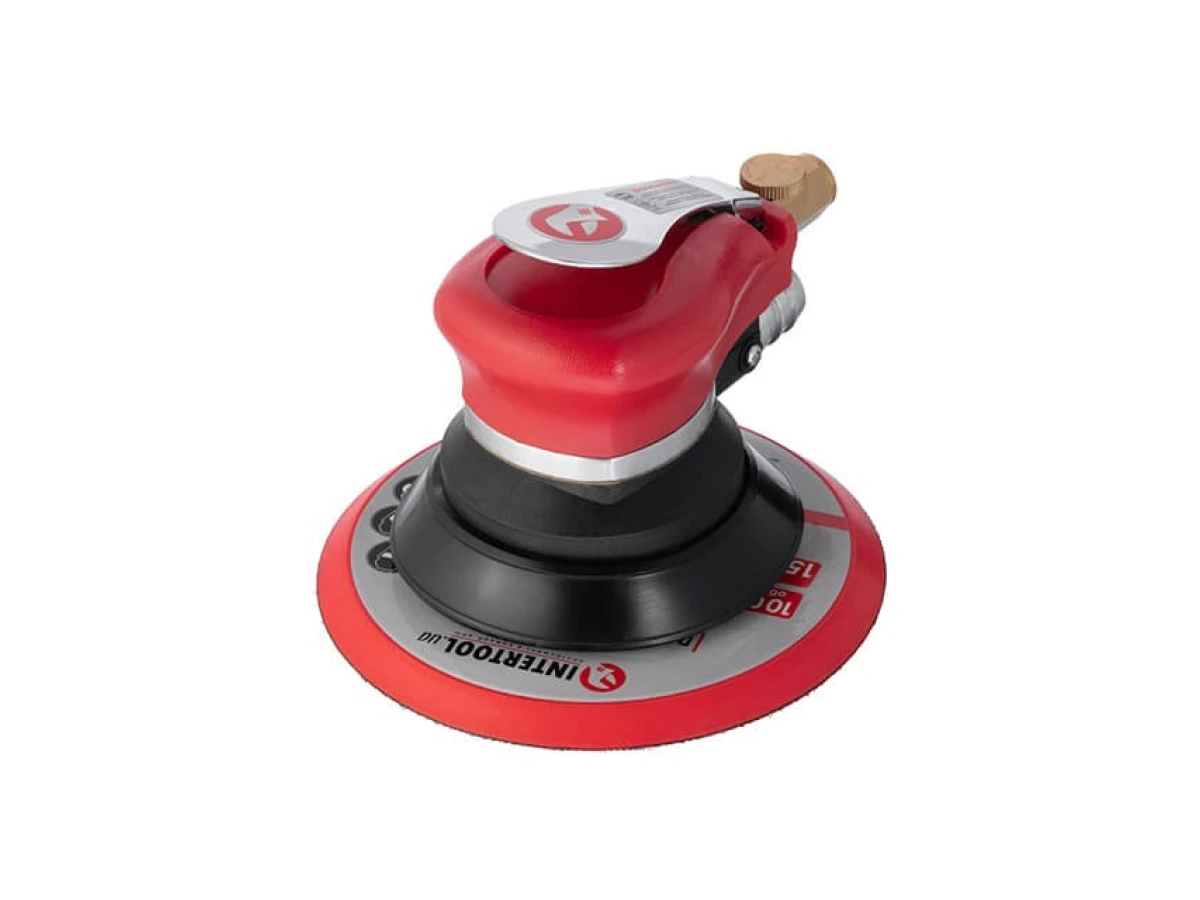Шліфмашина пневматична ексцентрикова 150 мм INTERTOOL PT-1007 