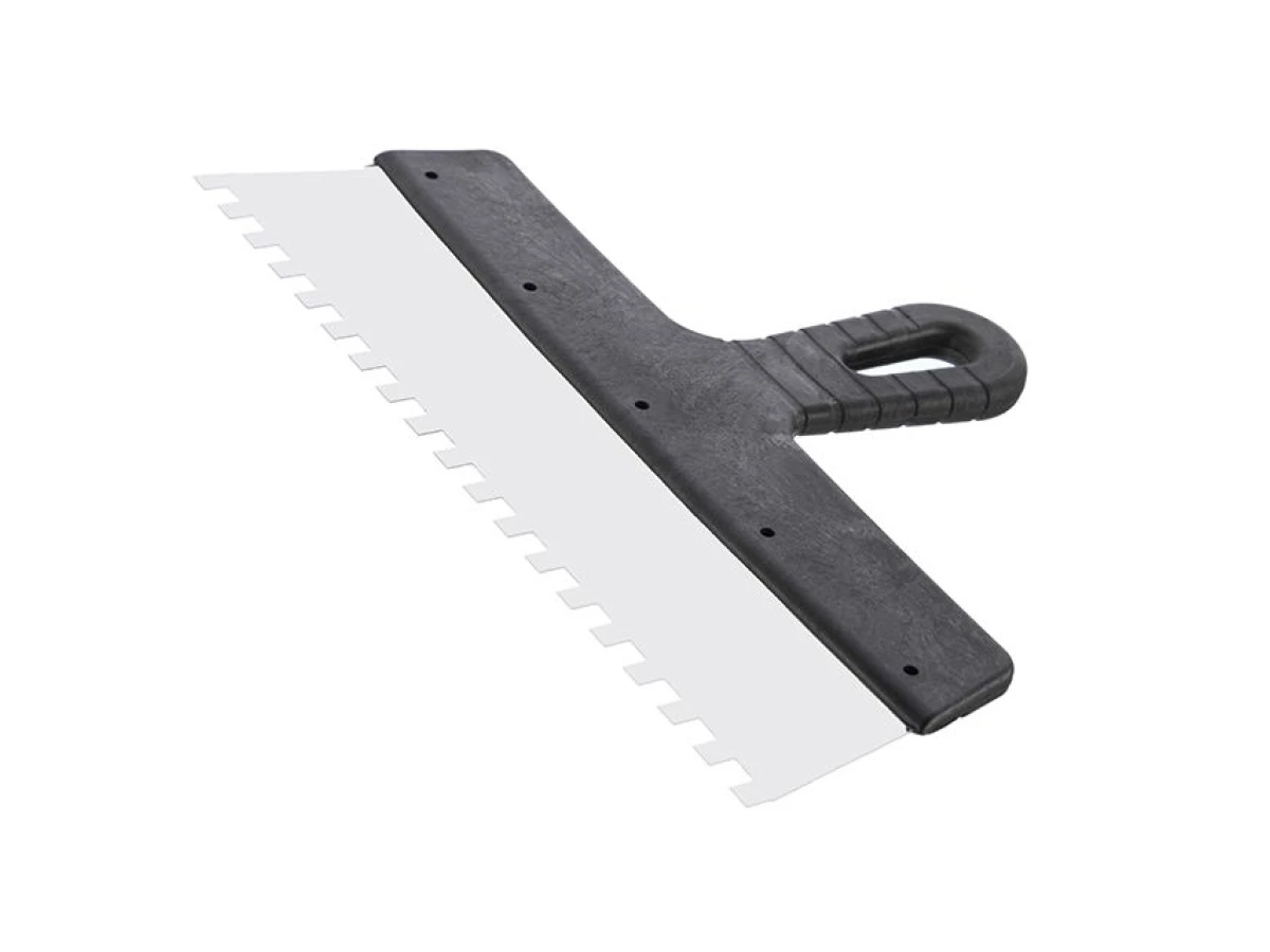 Шпатель из нержавеющей стали 300 мм, с зубом 8*8 мм INTERTOOL KT-2308 