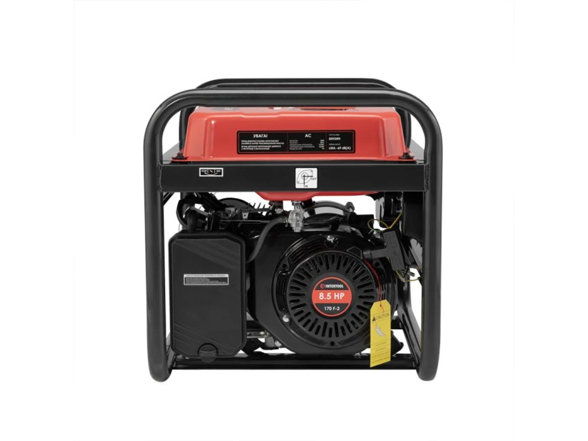 Генератор бензиновый 3.2/3.5 кВт, 220 В, 18 л, ручной старт, медная обмотка, STORM INTERTOOL DT-1135 