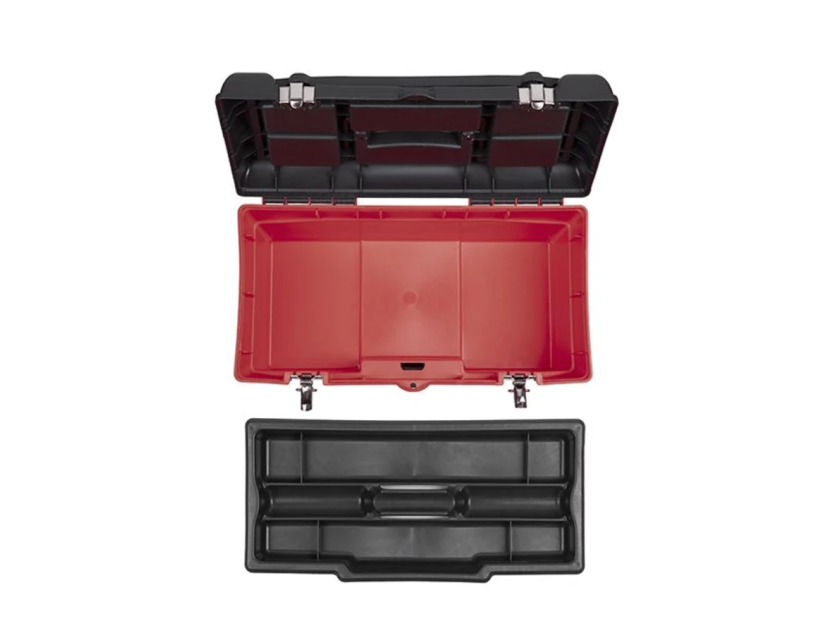 Ящик для інструментів з металевими замками, 19", 483*242*240 мм INTERTOOL BX-1119 