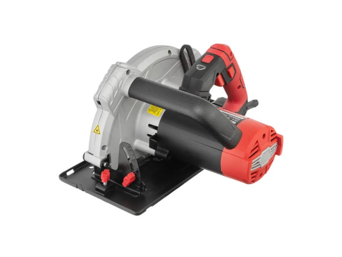 Пила дискова 2000 Вт, 5000 об/хв., кут 90-45°, глибина розпилу 85-56 мм, диск 235*30 мм, 40 зубів, лазер INTERTOOL WT-0623 