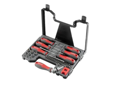 Набір викруток з комплектом насадок 51 од INTERTOOL VT-3352