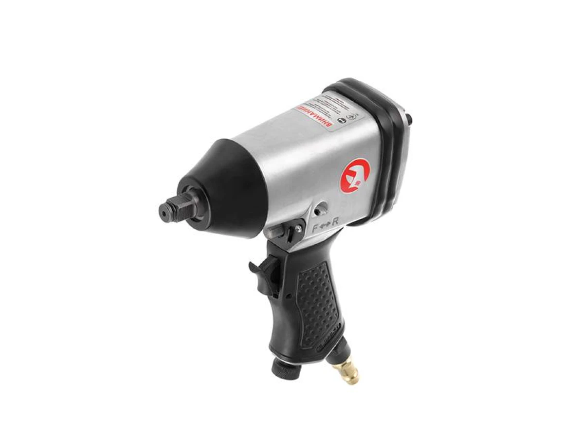 Гайковерт пневматичний у кейсі + набір головок 17 од. 1/2" INTERTOOL PT-1101 