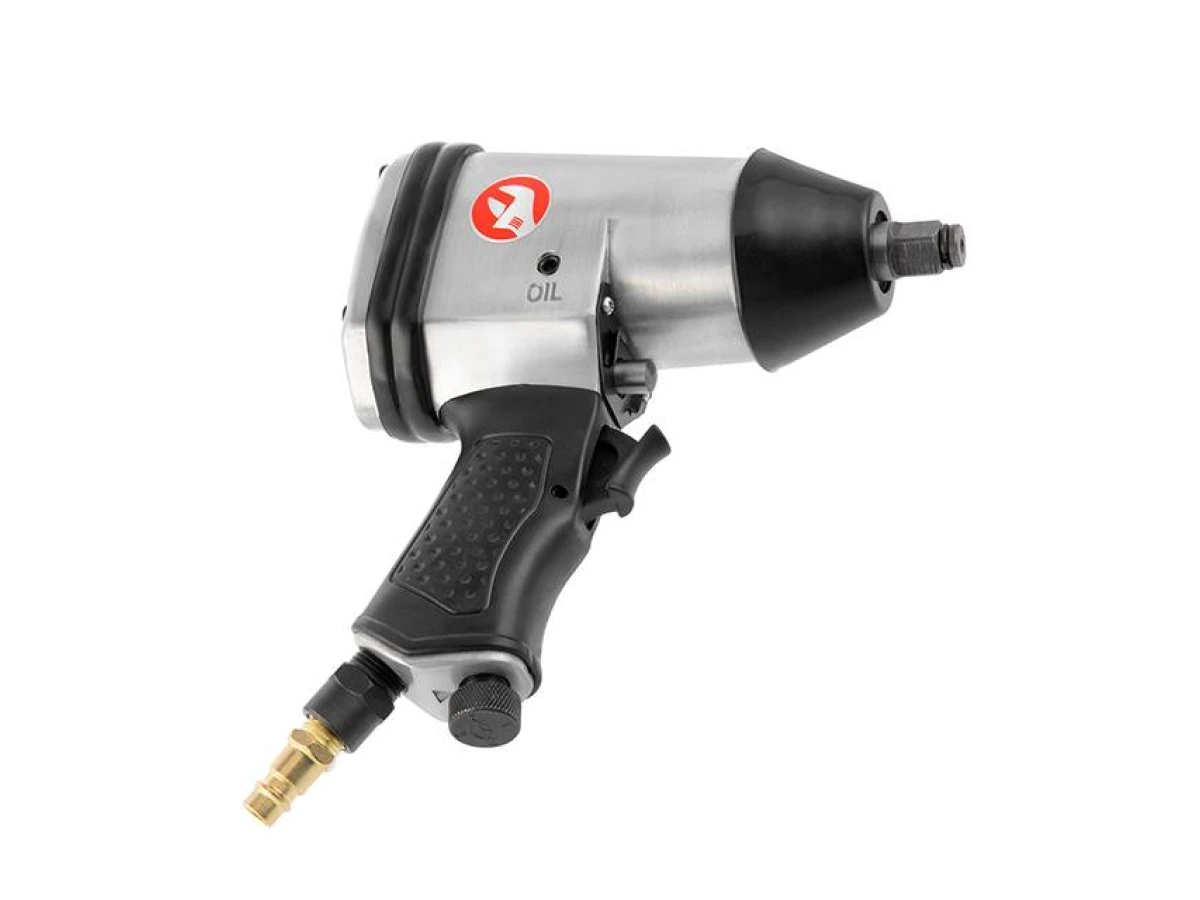 Гайковерт пневматичний у кейсі + набір головок 17 од. 1/2" INTERTOOL PT-1101 