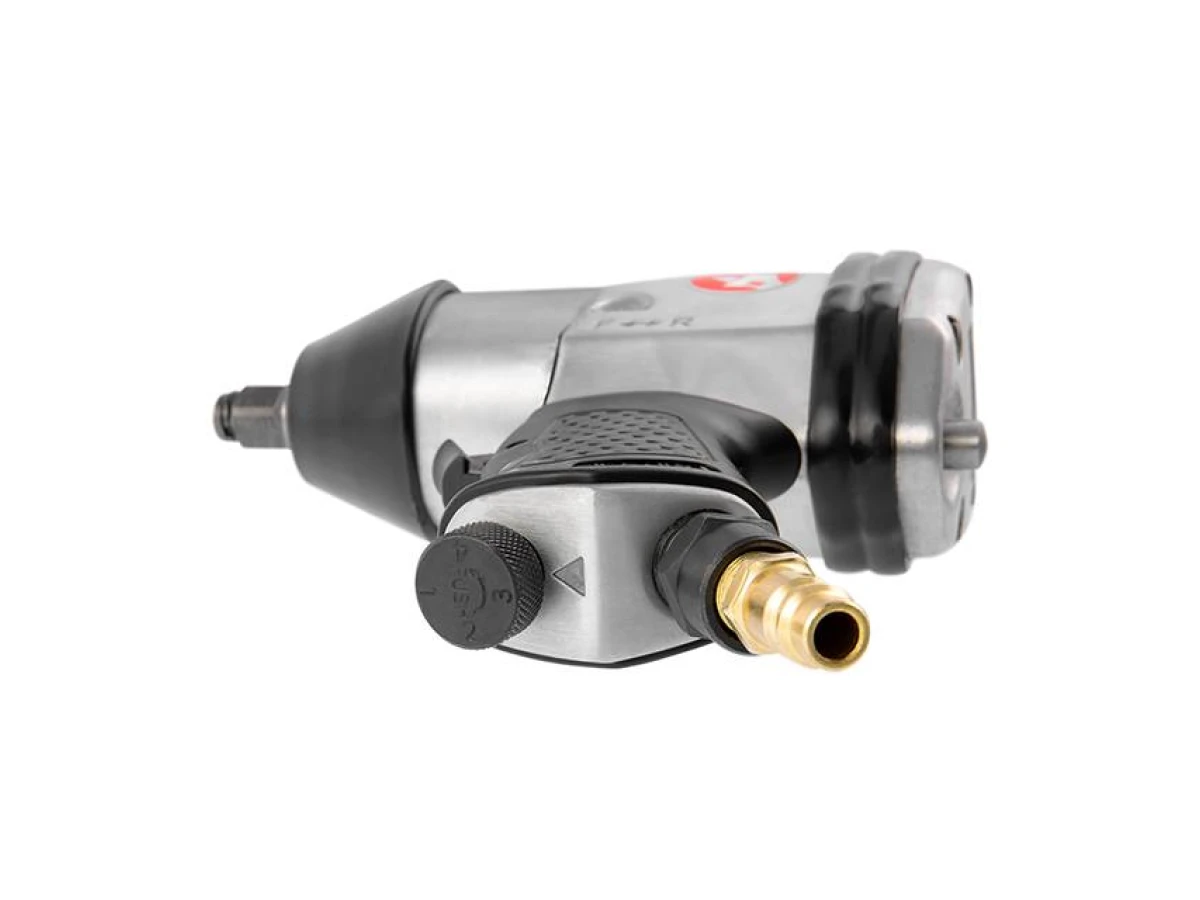 Гайковерт пневматичний у кейсі + набір головок 17 од. 1/2" INTERTOOL PT-1101 