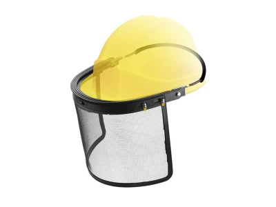 Екран захисний для обличчя, матеріал - сітка, кріплення на каску INTERTOOL SP-0035