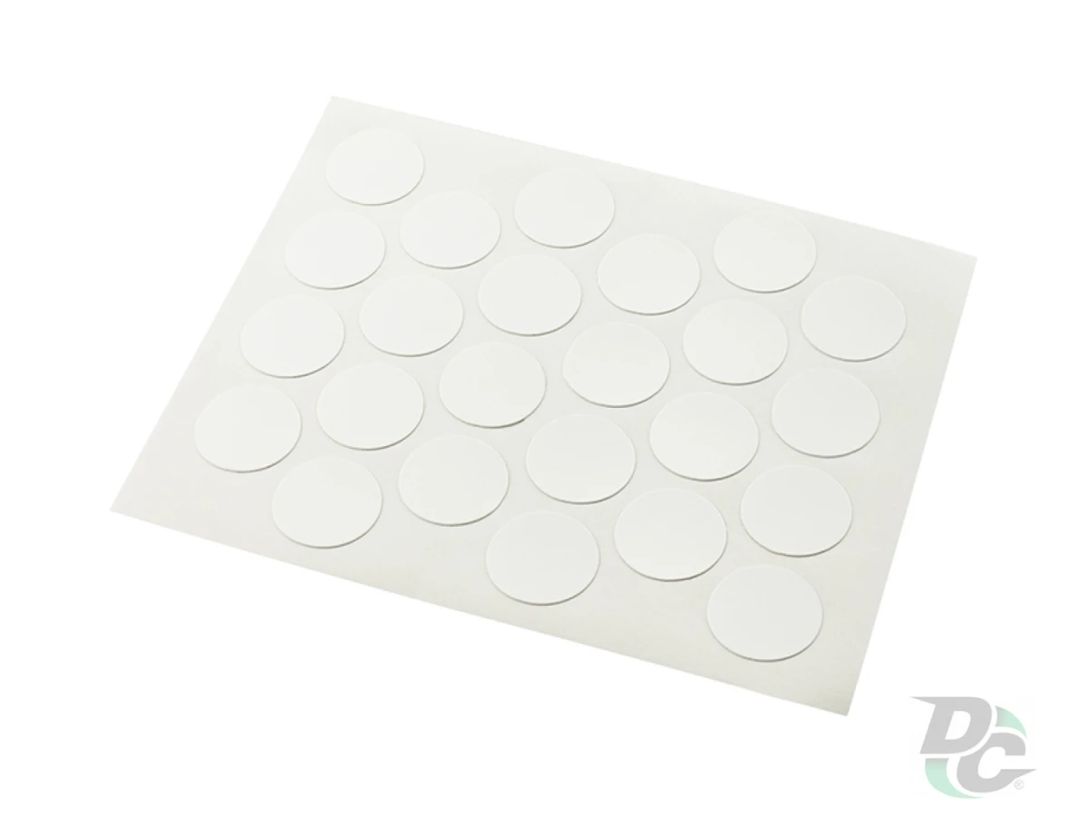 Заглушка самоклеющаяся на минификс белая глянцевая 0311 