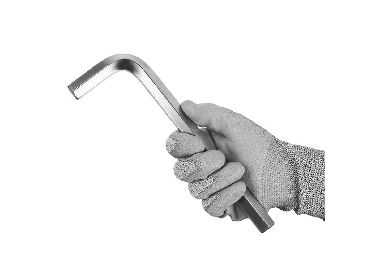 Ключ Г-образный шестигранный 17 мм, 225x60 мм INTERTOOL HT-1867 