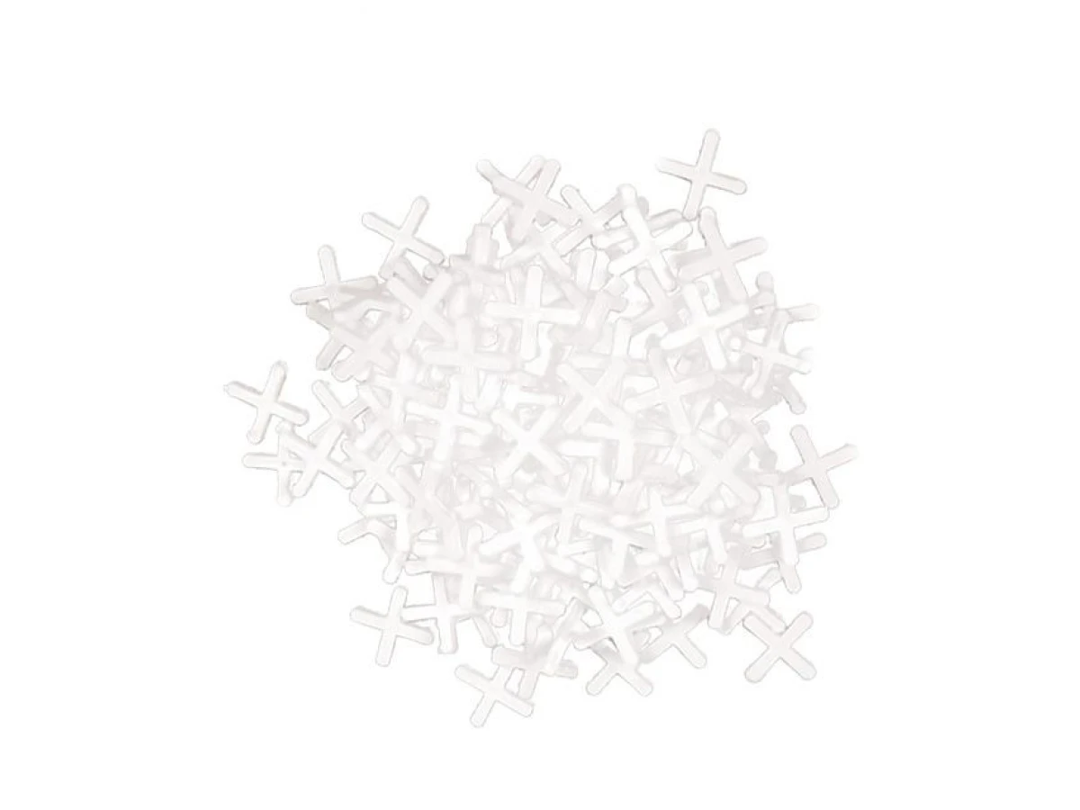 Набір дистанційних хрестиків для плитки 1.5 мм / 200 шт INTERTOOL HT-0350 