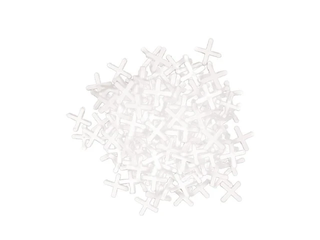 Набір дистанційних хрестиків для плитки 2.5 мм / 150 шт INTERTOOL HT-0352 