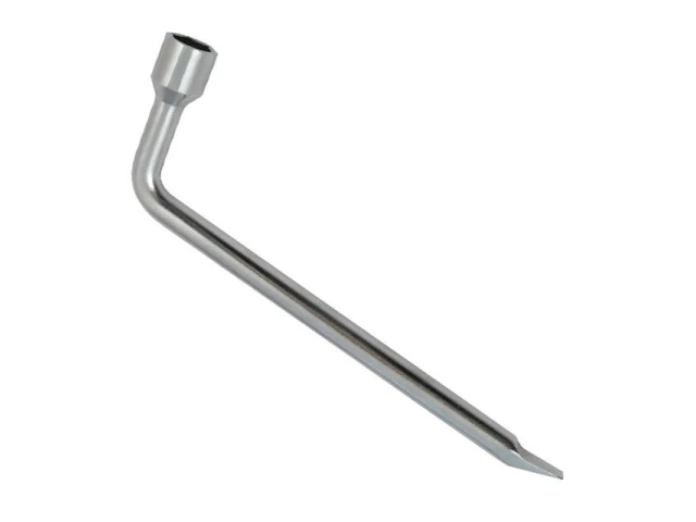 Ключ балонний L-подібний 24*350 мм INTERTOOL XT-4224 