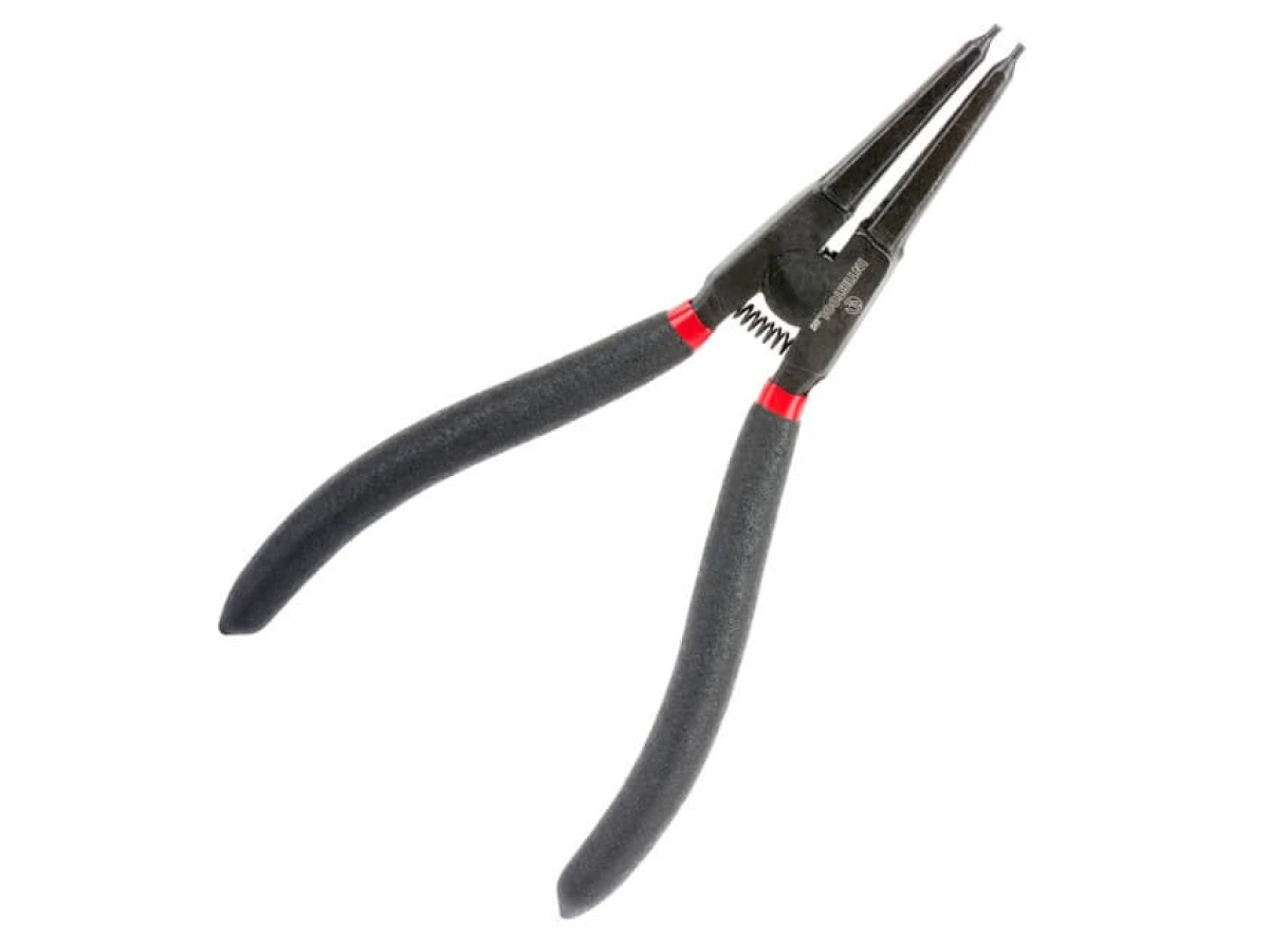 Набір щипців (4 шт) для зняття і установки стопорних кілець 180мм, 40CrV, фосфатовані, поліровані. INTERTOOL HT-7015 