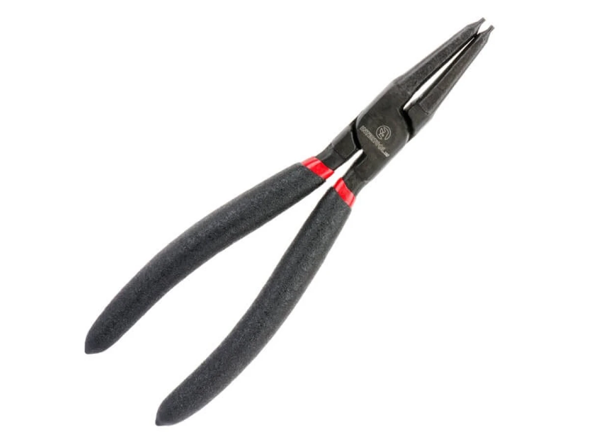 Набір щипців (4 шт) для зняття і установки стопорних кілець 180мм, 40CrV, фосфатовані, поліровані. INTERTOOL HT-7015 