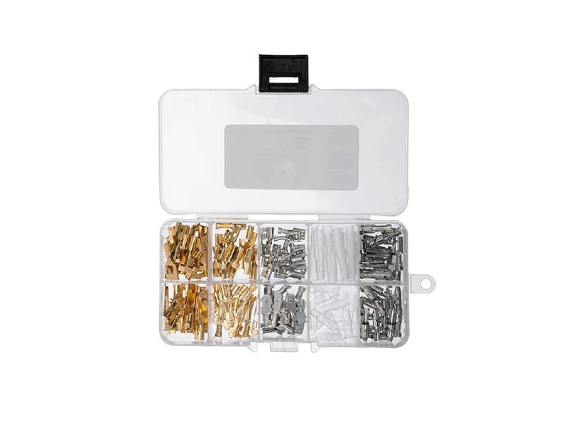 Коннектори обтискні 150 шт для автомобільної електропроводки INTERTOOL TC-9005 