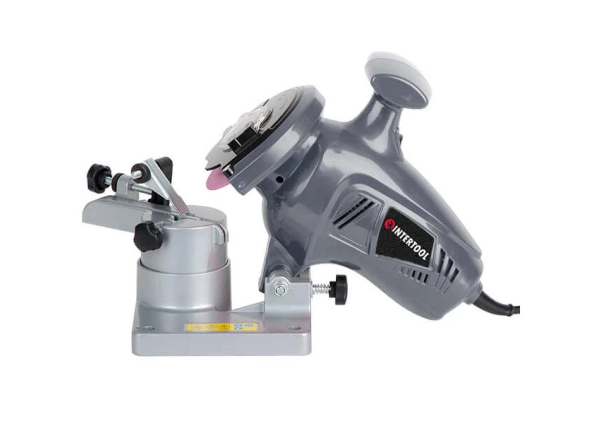 Верстат для заточування ланцюгів 250 Вт, 7500 об/хв., 100*10*3.2 мм INTERTOOL DT-0850 