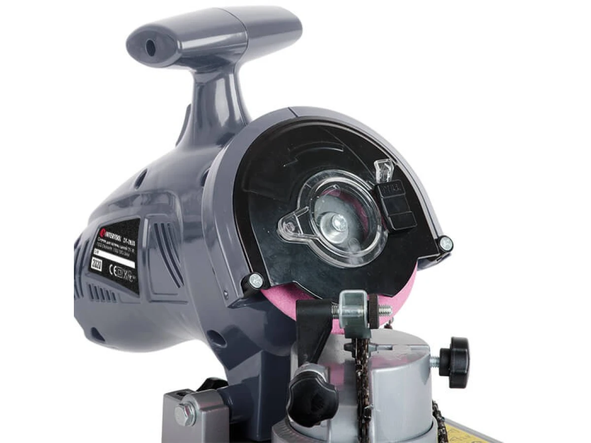 Верстат для заточування ланцюгів 250 Вт, 7500 об/хв., 100*10*3.2 мм INTERTOOL DT-0850 