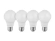 Лампы светодиодные набор из 4 штук LL-0014, LED A60, E27, 10 Вт, 150-300 В, 4000 K, 30000 ч, гарантия 3 года INTERTOOL LL-4014 