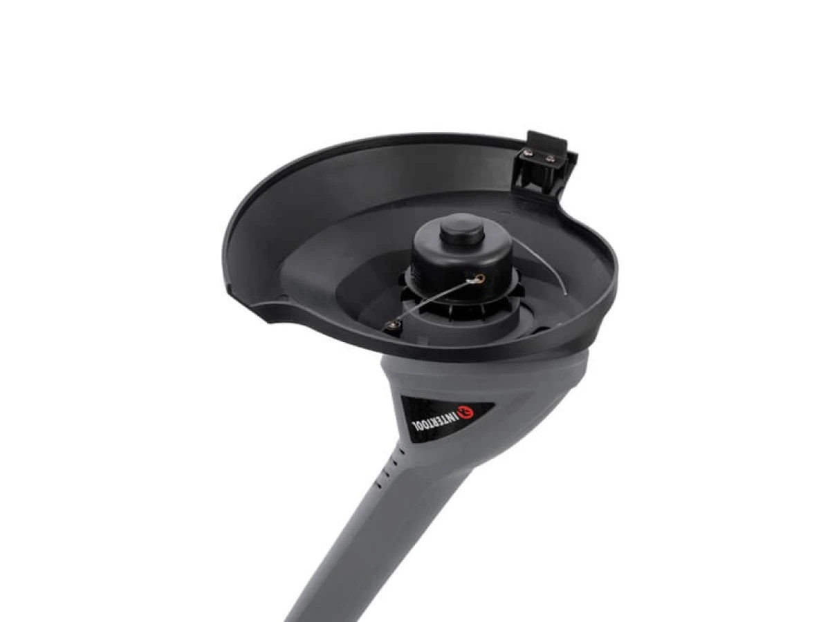 Триммер электрический, 350 Вт, 230 В, ~50 Гц, 10000 об/мин, диаметр вращения лески - 250 мм, регулировка длины штанги INTERTOOL DT-2253 