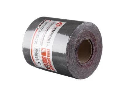 Шлифовальная шкурка на тканевой основе К320, 20 cм x 50 м INTERTOOL BT-0726