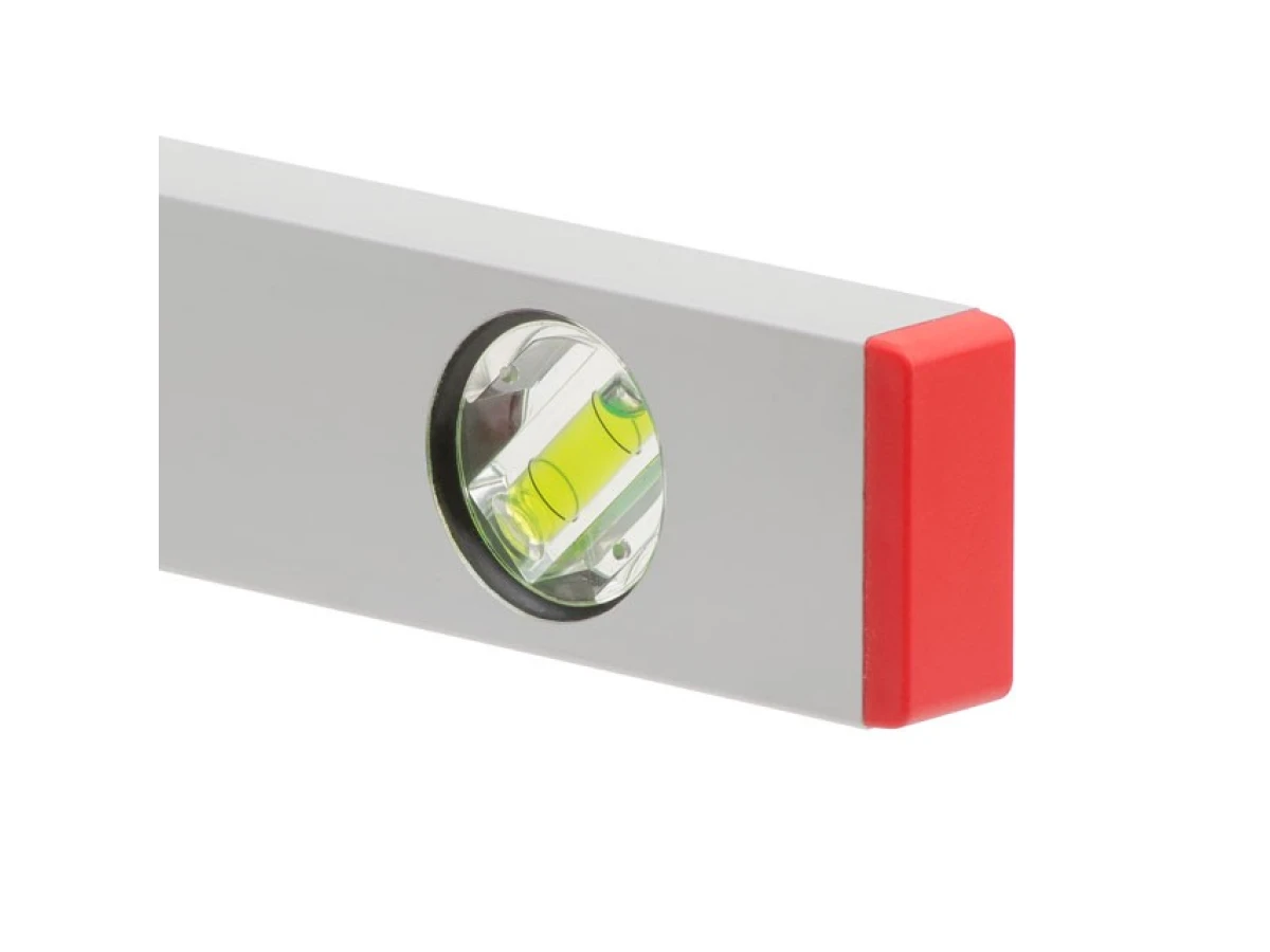 Уровень строительный 400 мм, 3 глазка, сечение 21*46 мм INTERTOOL MT-1221 