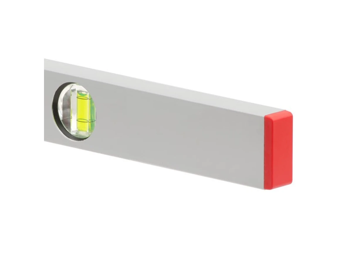 Уровень строительный 800 мм, 3 глазка, сечение 21*46 мм INTERTOOL MT-1223 