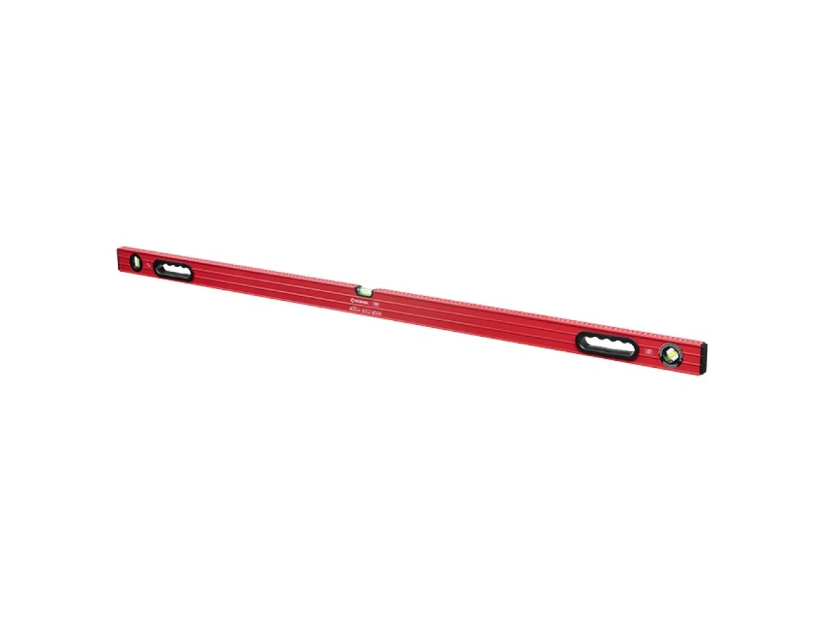 Уровень с поворотной капсулой 1500 мм, 3 глазка INTERTOOL MT-1275 