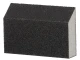 Губка для шліфування трапеція 110 * 75 * 54 * 25 мм, оксид алюмінію К180 INTERTOOL HT-0818 