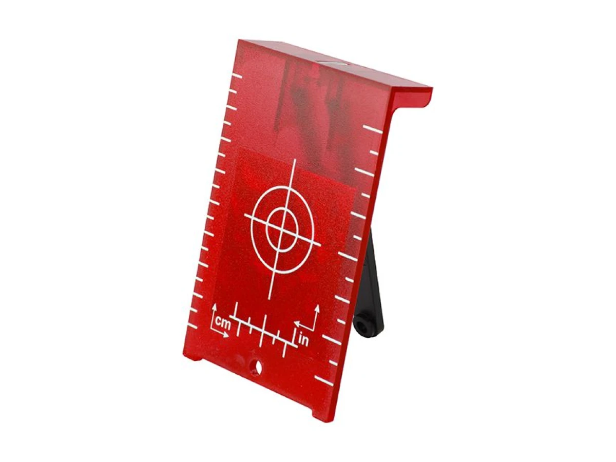 Мишень + очки для лазерного уровня, для красного лазера INTERTOOL MT-3066 