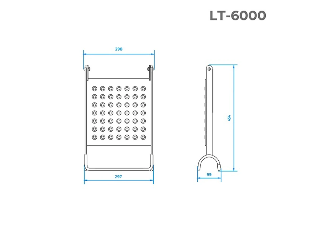 Съемная ступень-полка INTERTOOL LT-6000 