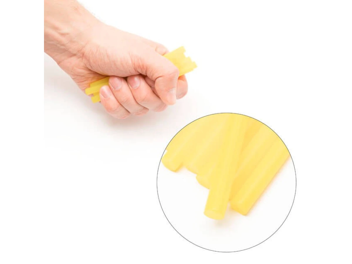 Комплект стрижнів клейових жовтих 7,4 мм * 100 мм, 12 шт. INTERTOOL RT-1050 