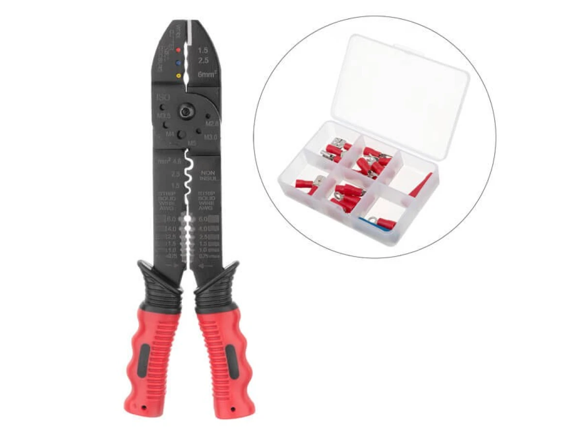 Набір інструментів 1/2" & 1/4", 100 од., Cr-V STORM INTERTOOL ET-8100 