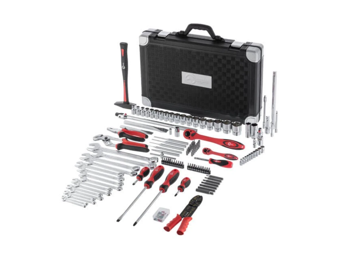 Набір інструментів професійний, 1/4" & 1/2", 145 од. INTERTOOL ET-7145 