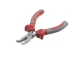 Плоскогубці подовжені вигнуті прецизійні з двокомпонентними накладками на рукоятки, 115 мм INTERTOOL NT-0103 