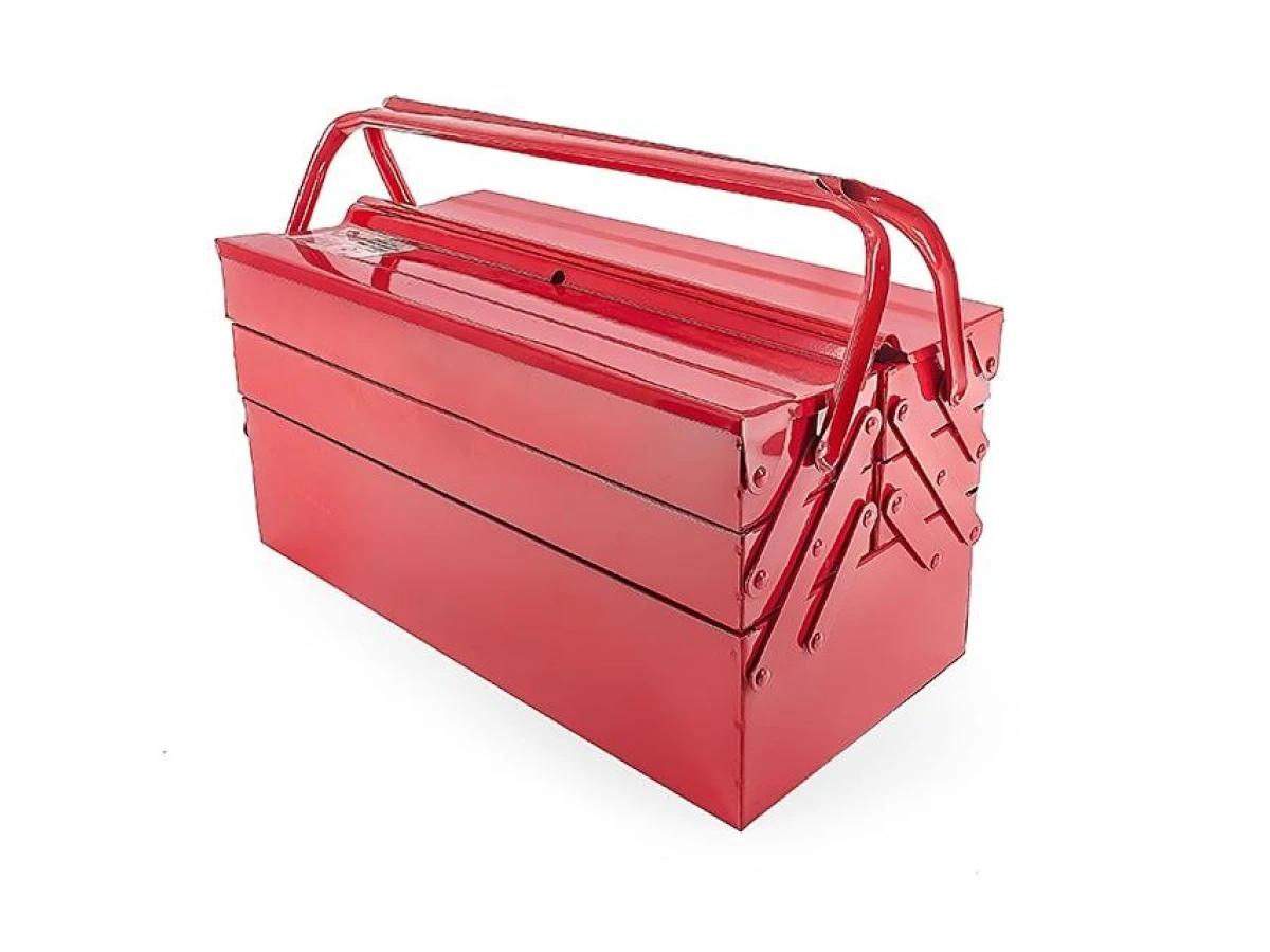 Ящик для інструментів металевий 450 мм, 5 секцій INTERTOOL HT-5045 