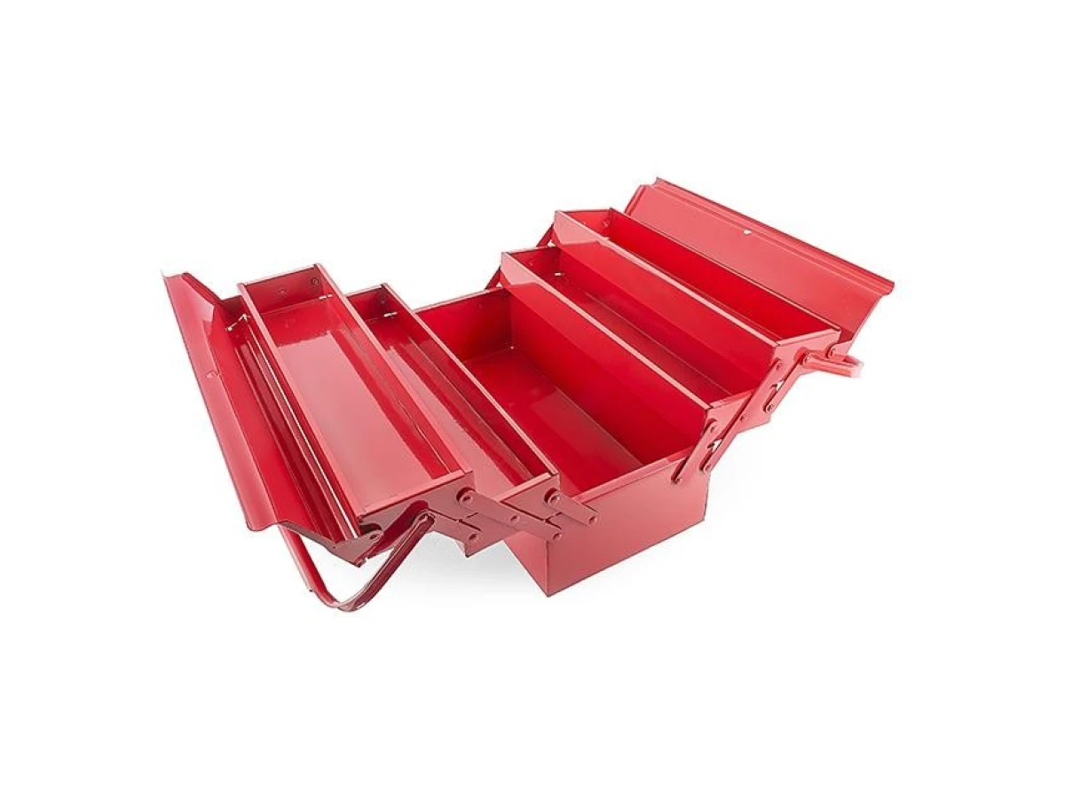 Ящик для інструментів металевий 450 мм, 5 секцій INTERTOOL HT-5045 