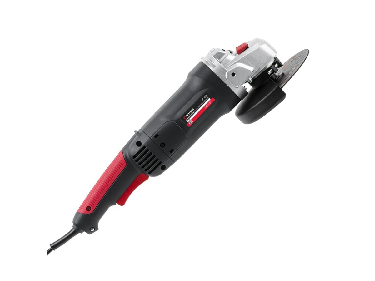 Шлифмашина угловая, 1500 Вт, диаметр круга 150 мм, 8500 об/мин INTERTOOL WT-0226 