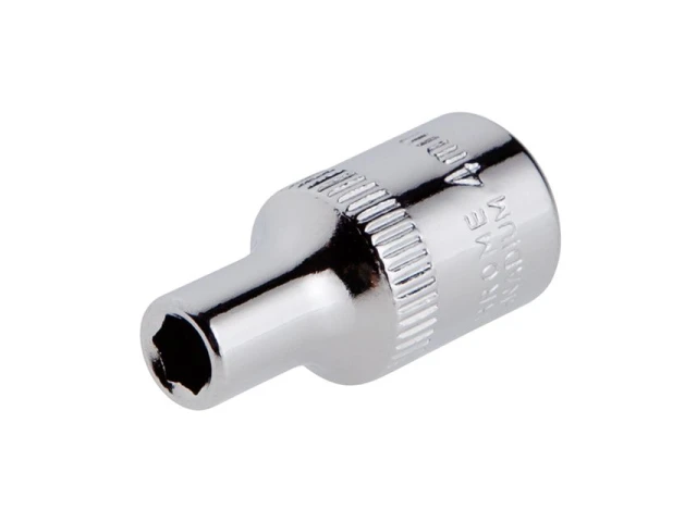 Головка шестигранная 1/4", 4мм, Cr-V. STORM INTERTOOL ET-0432 