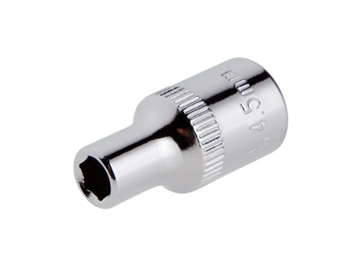 Головка шестигранная 1/4", 4.5мм, Cr-V. STORM INTERTOOL ET-0433 