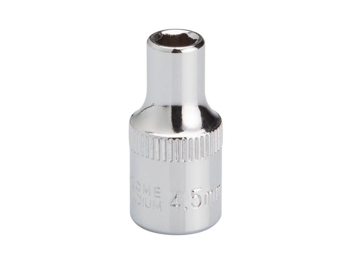 Головка шестигранная 1/4", 4.5мм, Cr-V. STORM INTERTOOL ET-0433 