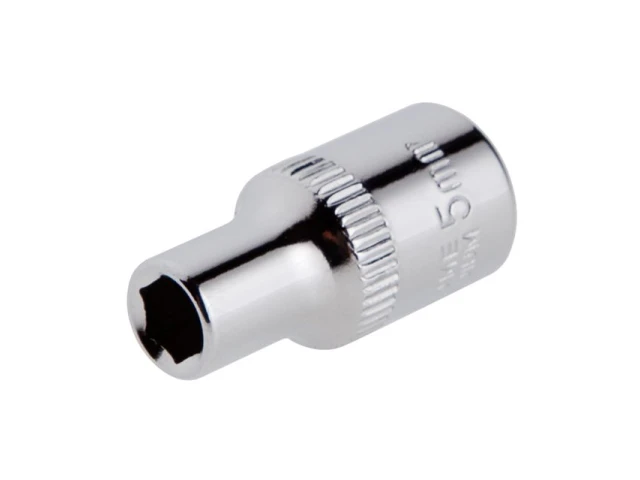 Головка шестигранная 1/4", 5мм, Cr-V. STORM INTERTOOL ET-0434 