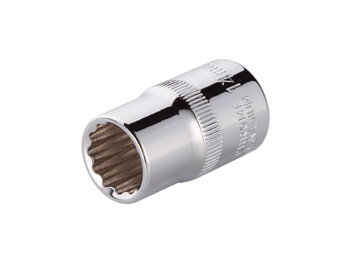 Головка двенадцатигранная, 1/2", 14 мм INTERTOOL ET-0214 